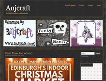 Tablet Screenshot of anjcraft.co.uk